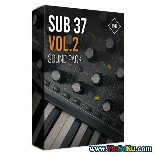 Production Music Live PML Sub 37 Vol. 2 Full Sound Pack WAV MiDi Moog Sub 37 & Subsequent 37 Presets