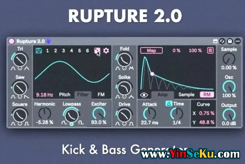 Rawton Forge Rupture 2 Max for Live Device AMXD