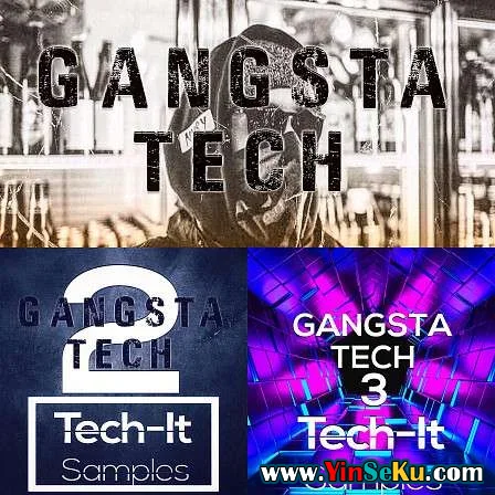 Tech It Samples Gangsta Tech Bundle WAV MiDi