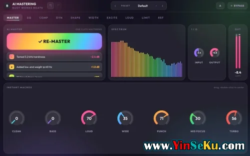 Busy Works Beats AI Mastering 8 v8.0.0.2 U2B macOS-GUISEPPE