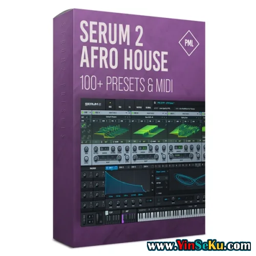 Production Music Live PML Serum 2 Afro House Presets Serum 2 Presets MiDi WAV