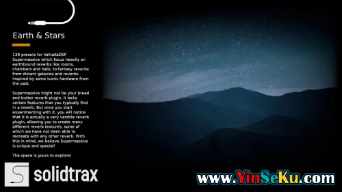 Solidtrax Earth & Stars Preset Pack for Valhalla Super Massive FREE