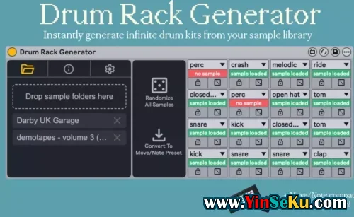 windward Drum Rack Generator v1.1.1 (Ableton Live 12.4+) M4L Device AMXD