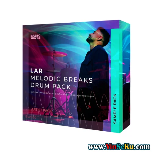 Basic Wavez LAR Melodic Breaks Drum Pack WAV