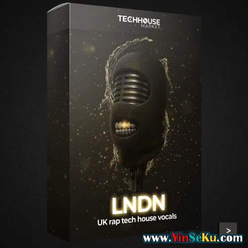 Tech House Market LNDN Tech House Vocal Sample Pack WAV MiDi