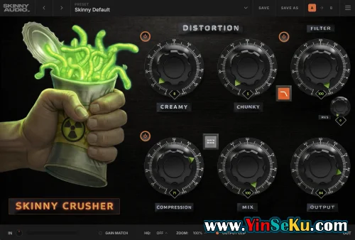 Skinny Audio Skinny Crusher v1.2.2 Incl. License Manager macOS-GUISEPPE