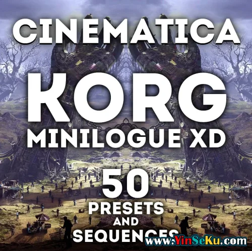 LFO Store SR Korg Minilogue XD Cinematica 50 Presets & 38 Sequences