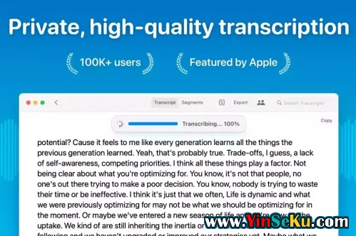 MacWhisper 14.0 macOS [ATB] (Whisper Transcription)