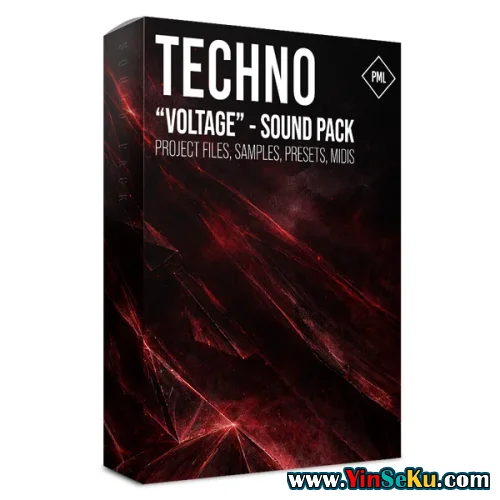 Production Music Live Techno Sound Pack Voltage MULTiFORMAT