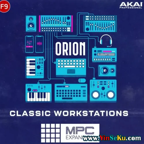 AKAI F9 Instruments F9 Orion Classic Workstations v1.0.2 MPC Expansion Pack WiN