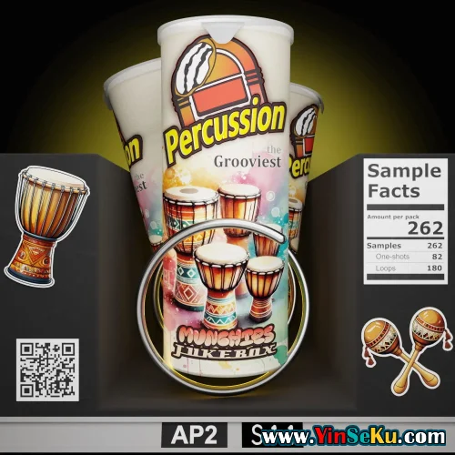 Munchies Jukebox Afro Percussion Vol.2 WAV