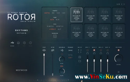 Westwood Instruments ROTOR – Solo Violin KONTAKT